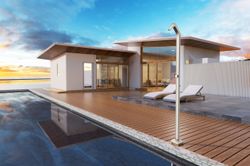 Grifería de piscina Niagara moka acero inoxidable S.316