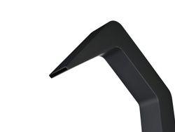 Grifería de piscina Niagara negro mate acero inoxidable S.316