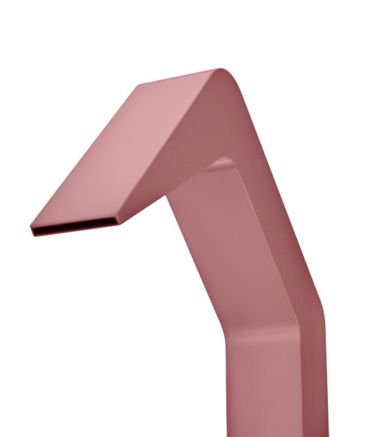 Grifería de piscina Niagara rosa coral acero inoxidable S.316