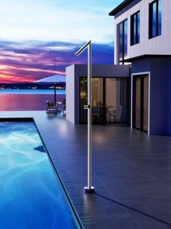 Grifería de piscina Oklahoma acero inoxidable S.316