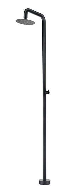 Grifería de piscina Oregon negro mate acero inoxidable S.316