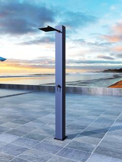 Grifería de piscina Phoenix azul océano acero inoxidable S.316 con depósito 38,8 L