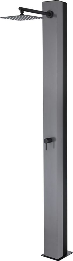 Grifería de piscina Phoenix gris cobalto acero inoxidable S.316 con depósito 38,8 L