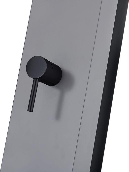 Grifería de piscina Phoenix gris cobalto acero inoxidable S.316 con depósito 38,8 L