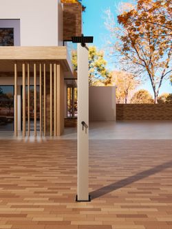 Grifería de piscina Phoenix moka acero inoxidable S.316 con depósito 38,8 L