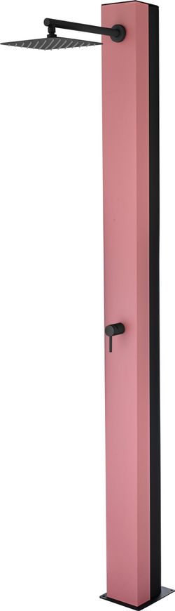 Grifería de piscina Phoenix rosa coral acero inoxidable S.316 con depósito 38,8 L