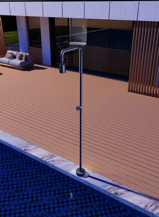 Grifería de piscina Pool azul océano acero inoxidable S.316