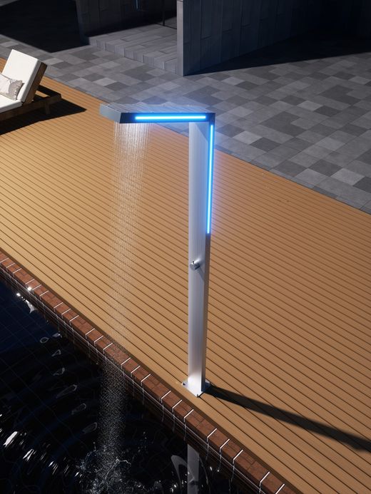 Grifería de piscina Sense LED Light acero inoxidable S.316