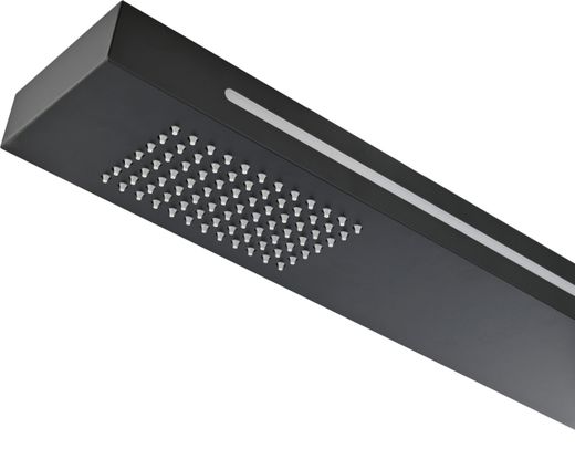 Grifería de piscina Sense LED Light negro mate acero inoxidable S.316