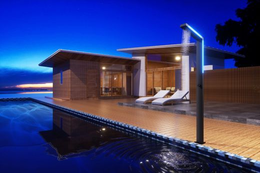 Grifería de piscina Sense LED Light negro mate acero inoxidable S.316