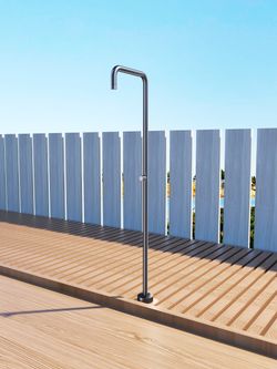 Grifería de piscina Utah gris cobalto acero inoxidable S.316