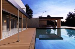 Grifería de piscina Utah moka acero inoxidable S.316