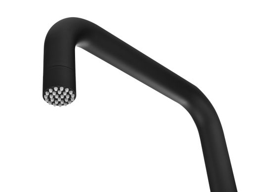 Grifería de piscina Utah negro mate acero inoxidable S.316