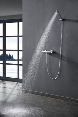 Griferia ducha monomando Monza cromo BDM039-5 Imex