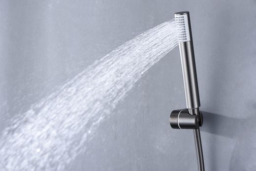 Monza svart pistol metall engrepps duschblandare BDM039-5BGM Imex