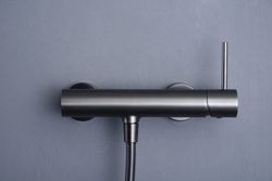 Monza svart pistol metall engrepps duschblandare BDM039-5BGM Imex