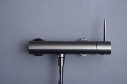 Monza svart pistol metall engrepps duschblandare BDM039-5BGM Imex