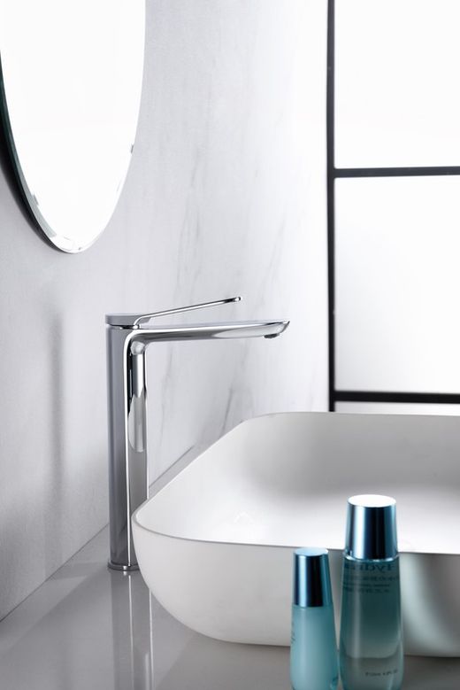 Grifo lavabo alto Dinamarca cromo BDR031-3 Imex