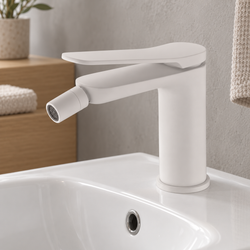 Denmark white bidet tap Imex