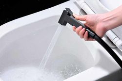 Imex Sweden svart inbyggd bidetkran