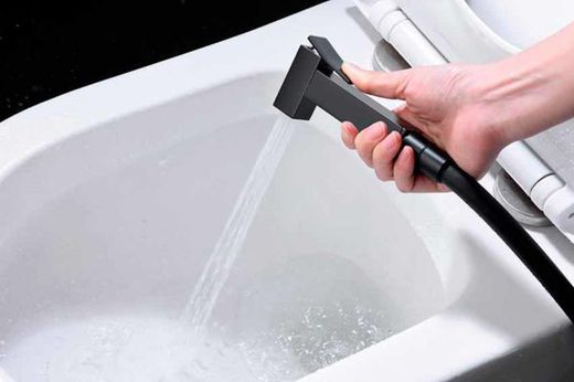 Imex Sweden svart inbyggd bidetkran