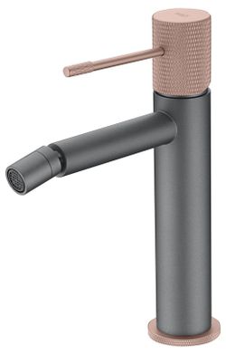 Grifo Bide Line Gris mate-champagne BDD038-2GC Imex