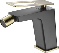 Grifo bidé Suecia negro oro BDC032-2NGOLD Imex
