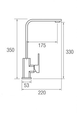 Griferia de cocina Denver Aquassent