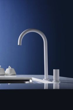 Grifería de cocina Manacor blanco Ref.GCM001/BL Imex