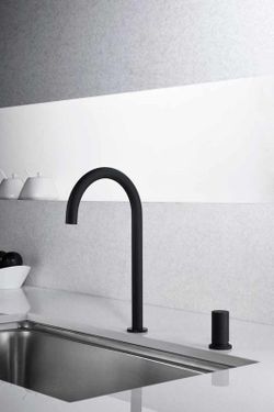 Grifería de cocina Manacor negro Ref.GCM001/NG Imex