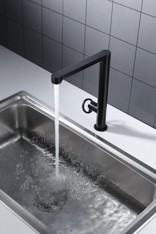 Grifo Olimpo negro para cocina Ref.GCC033/NG Imex