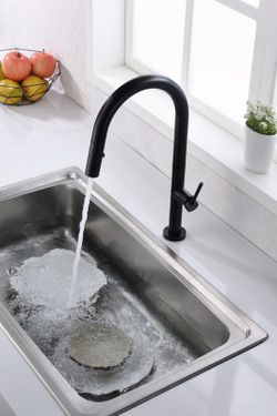 Grifo cocina extraible Samoa negro Ref.GCE017/NG Imex