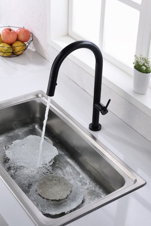 Imex czarny kran kuchenny Samoa