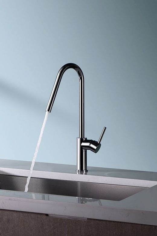 Grifo monomando cocina Kenia cromado Ref GCE020 Imex