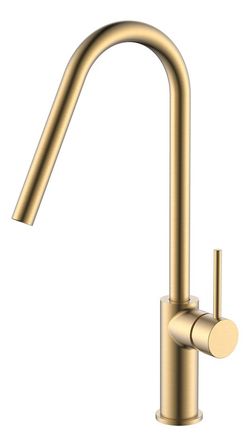 Grifo de cocina Kenia Oro cepillado Ref GCE020/OC Imex