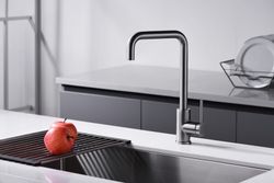 Torneira de cozinha monocomando Loira Black Gun Metal GCR004/BGM Imex
