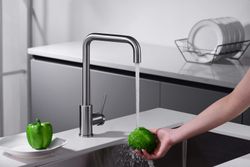 Torneira de cozinha monocomando Loira Black Gun Metal GCR004/BGM Imex