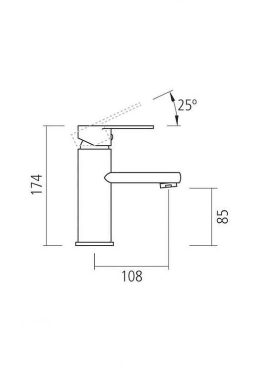 Grifo de lavabo Boston Aquassent
