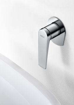 Delos Chrome GLD055 Imex Einhebel-Einbau-Waschtischarmatur