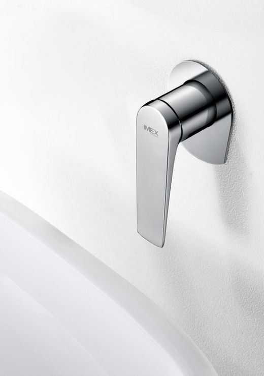 Grifo de lavabo empotrado monomando Delos Cromado GLD055 Imex