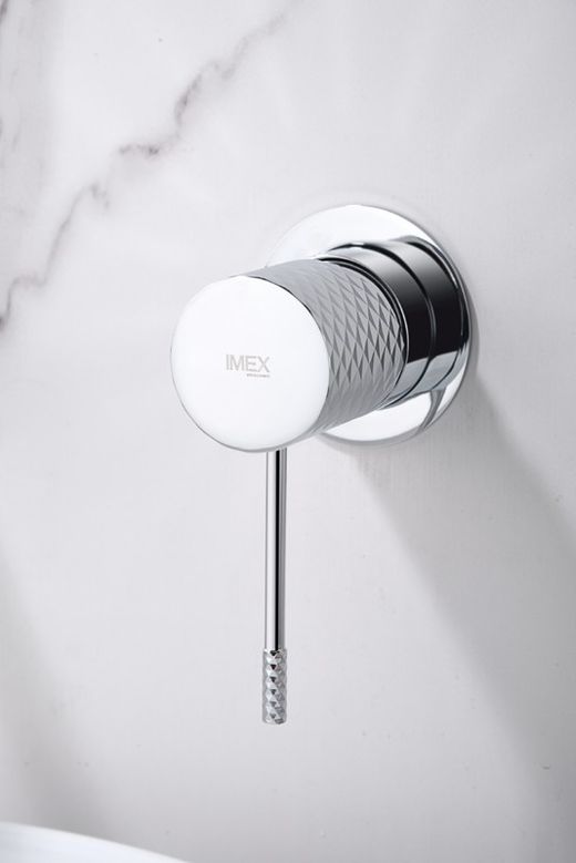 Imex Génova Chrome Single-lever Built-in Basin Mixer Tap GLG053