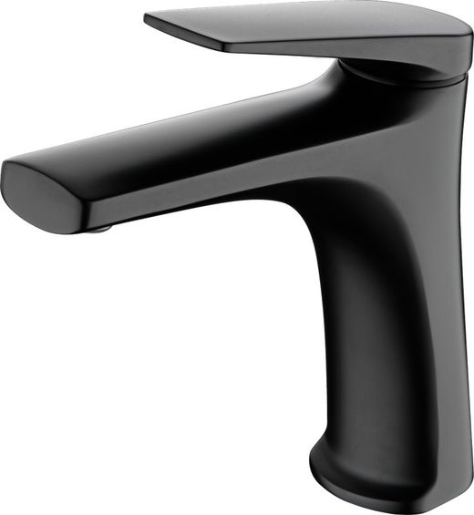 Aixeta de lavabo monocomandament Delos Negre mat BDD055-1NG Imex
