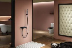 Grifo ducha Olimpo negro BDC033-5NG Imex