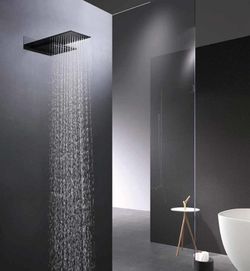 Imex matt svart Rodas inbyggd kran