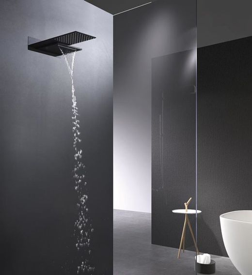 Imex matt svart Rodas inbyggd kran