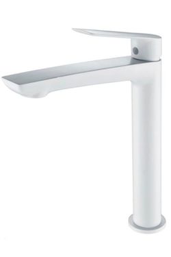 Grifo lavabo alto Luxor blanco BDX023-3BL Imex