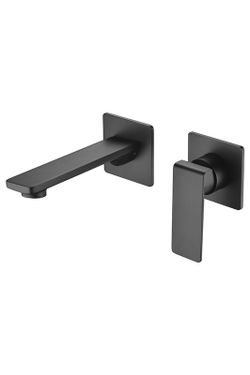 Grifo lavabo empotrado Fiyi negro GLFO16NG Imex