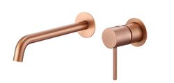 Grifo lavabo empotrado Monza oro-rosa cepillado GLM039/ORC Imex