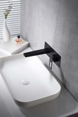 Grifo lavabo empotrado Suecia negro BDCO32-4NG Imex