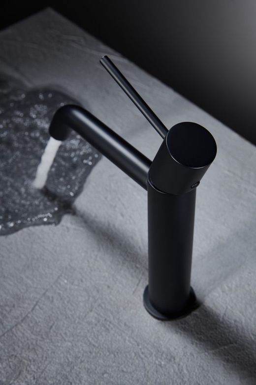 Monza matzwarte wastafelkraan BDM039-1NG Imex